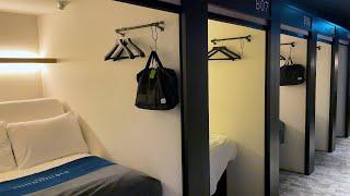 Newest High Tech Capsule Hotel in Tokyo