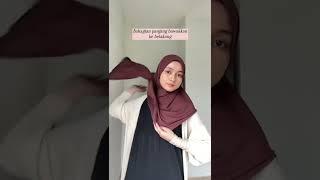 Tutorial Hijab Pashmina Menutup Dada #shorts #short #shortvideo #tiktok #tutorial