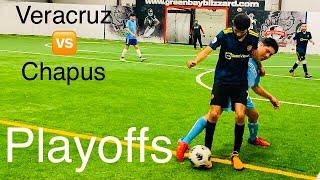 Mens Indoor Soccer Veracruz vs Chapus at Sports Emporium in DePere WI 04-10-2022