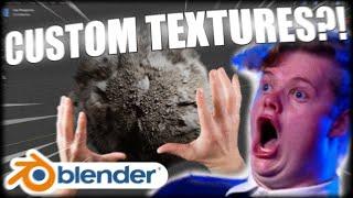 How to make your own textures for BLENDER epic tutorial