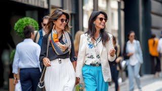 Летняя уличная мода в Лондоне. Разнообразный уличный стиль. Идеи нарядов.