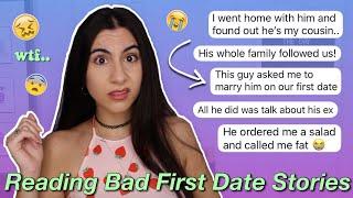 Revealing Your WORST First Date Stories EVER yikes  Just Sharon