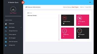 Aplikasi Kegiatan Harian Guru Berbasis Website  100% Gratis   Source Code