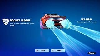 How To Get Sea Spray Boost NOW FREE In Fortnite Sea Spray Boost Customizable Car