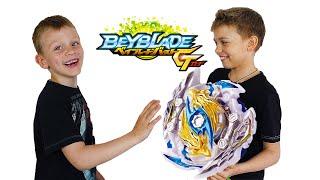 Разыграли новый бейблейд ЛУИНОР Л5 Beyblade Burst Gachi Zwei Longinus