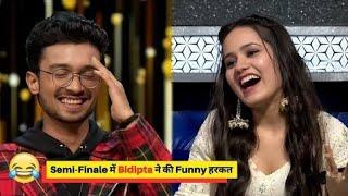 Indian Idol# 13 Semi-Finale - Bidipta#viral funny moments.gr YouTube channel #viral.