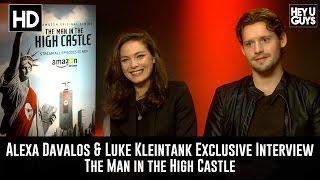 Alexa Davalos & Luke Kleintank Exclusive Interview - The Man in the High Castle Amazon