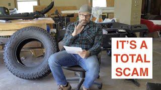 35 Tires Are A Ripoff - Watch Before You Buy Them - Overland Tax 35 INCH SCAM