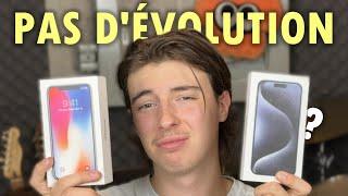 iPhone 15 Pro VS iPhone X  Quelles différences en 6ans ?