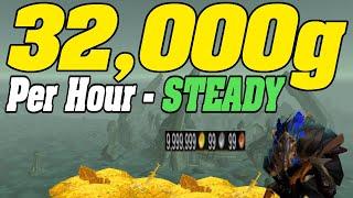 Make 32000g Per Hour  STEADY GOLD WoW Goldfarm