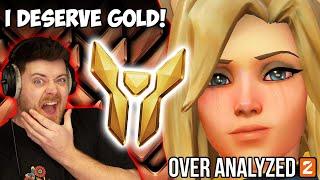 THIS BRONZE MERCY THINKS SHES GOLD... Overwatch 2 Coaching - OverAnalyzed