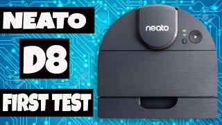 NEATO D8 Robot Vacuum - First run & Full floor plan and pickup Test - Is it any good?