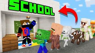 I Started A Monster School in Minecraft