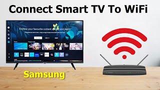 How To Connect Samsung Smart TV To WiFi