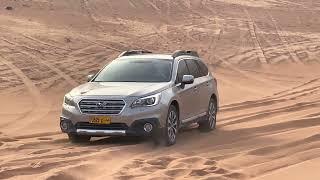 subaru outback sand dunes 4K HDR