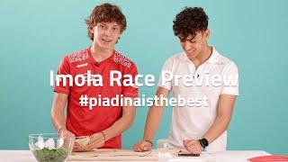 Piadina is the best    Imola Race Preview with Andrea Kimi Antonelli and Arvid Lindblad