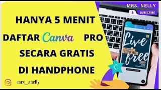 CARA PAKAI CANVA PRO SECARA GRATIS BAGAIMANA CARA DAFTARNYA? SPECIAL UNTUK GURU