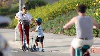 Jessica Alba Saves Son Hayes From Oncoming Traffic