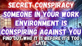 ️️SECRET CONSPIRACY SOMEONE IN YOUR WORK ENVIRONMENT IS CONSPIRING AGAINST YOU...