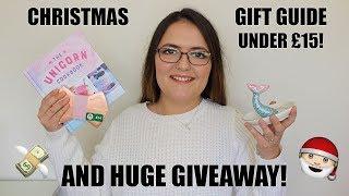 Under £15 Christmas Gift Guide and HUGE GIVEAWAY  Live Love Vicky