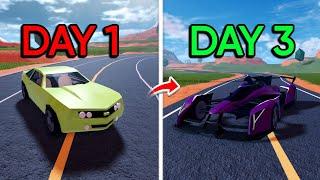 3 DAYS To GRIND for SCORPION in Roblox Jailbreak NO Gamepass