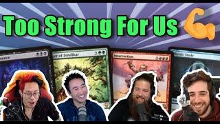 Cards That Are Too Strong For Our Group  Commander Clash Podcast #48