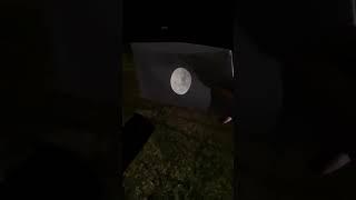 How to project the moon  #shorts