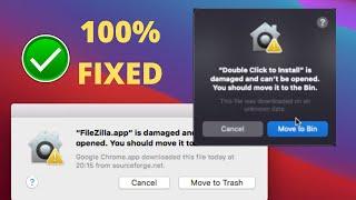 How to fix damaged app message on macOS BigSur Catalina Mojave High Sierra - disable getkeeper