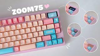 Zoom75 Blush Pink  Unboxing & Assemble
