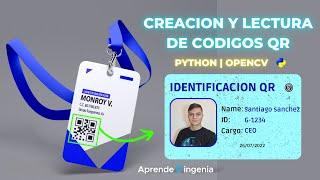 GENERACION Y LECTURA DE CODIGOS QR EN TIEMPO REAL CON PYTHON y OPENCV  Parte 1