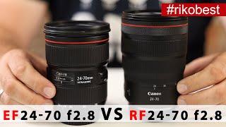 Canon RF 24-70mm F2.8 L IS USM VS EF 24-70mm F2.8L II IS USM - was hat sich verändert?