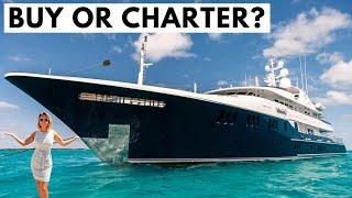 $295000wk to CHARTER or $24950000 to BUY  191  58M TRINITY Unbridled SuperYacht Tour