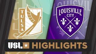 9.14.2024  FC Tulsa vs. Louisville City FC - Game Highlights