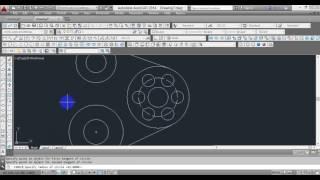 Autocad Tutorial  TTR 2 TANGENT TANGENT RADIUS