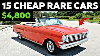 Every Collectors Dream 15 Classic Cars For Sale Under $10000
