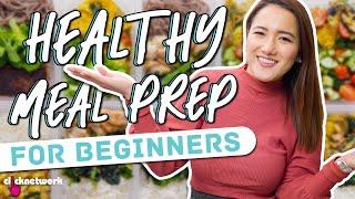 Healthy Meal Prep For Beginners Meal Plan Included - No Sweat EP54