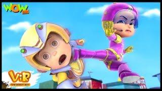 Vir The Robot Boy  Hindi Cartoon For Kids  Vir ek villian  Animated Series Wow Kidz