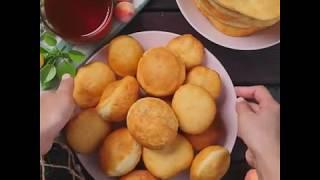 Рецепт баурсаков  Как готовить баурсаки  Казахские бауырсаки