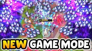 NEW SWARM PVE GAME MODE IS INSANE LEAGUE OF LEGENDS SURVIVAL