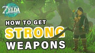 How to get Strong Weapons early on ► Zelda Tears of the Kingdom