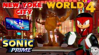 Prime World Sonic Speed Simulator - New Yoke City World 4 - Roblox