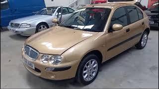 2001 ROVER 25 IMPRESSION  MATHEWSONS CLASSIC CARS  AUCTION 4 5 & 6 SEPTEMBER 2024