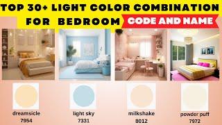 2024 Interior Design Trends Top 30+ Asian Paints Light Colour Combination With Code For Bedroom 