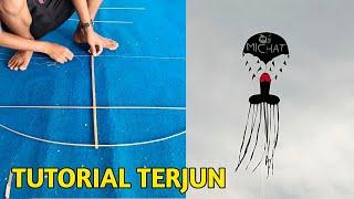 Cara Membuat Layangan Terjun Payung Rudal