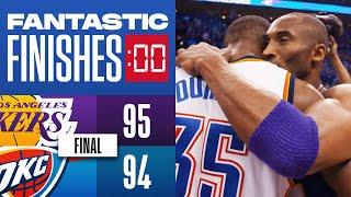 Relive Final 241 WILD ENDING Lakers vs Thunder 2010 Playoffs 