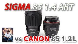 Sigma 85 vs Canon 85 Покупка Sigma 85 mm 1.4 Art экспресс тест