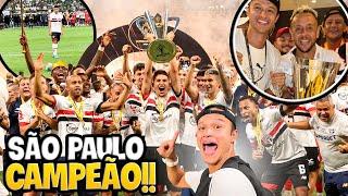 SÃO PAULO CAMPEÃO DA SUPERCOPA NOS PÊNALTIS E EU TAVA DENTRO DO CAMPO Sao Paulo x Palmeiras