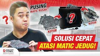 MATIC JEDUG? Begini Rawatnya Matic Jet Clean @domotransmisi - Dokter Mobil Indonesia