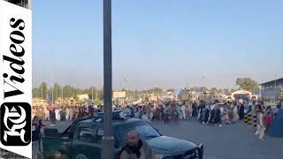 Panic chaos and confusion in Kabul