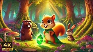 The Brave Squirell  Bedtime stories for kids Moral story for kids  English fairy tales